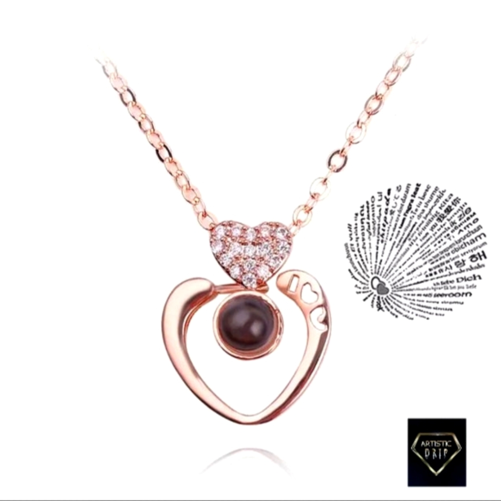 Love 100 Projection Necklace Collection style 4